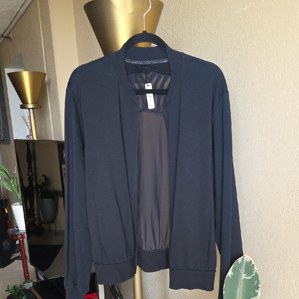 Victoria's Secret Black Bomber Jacket